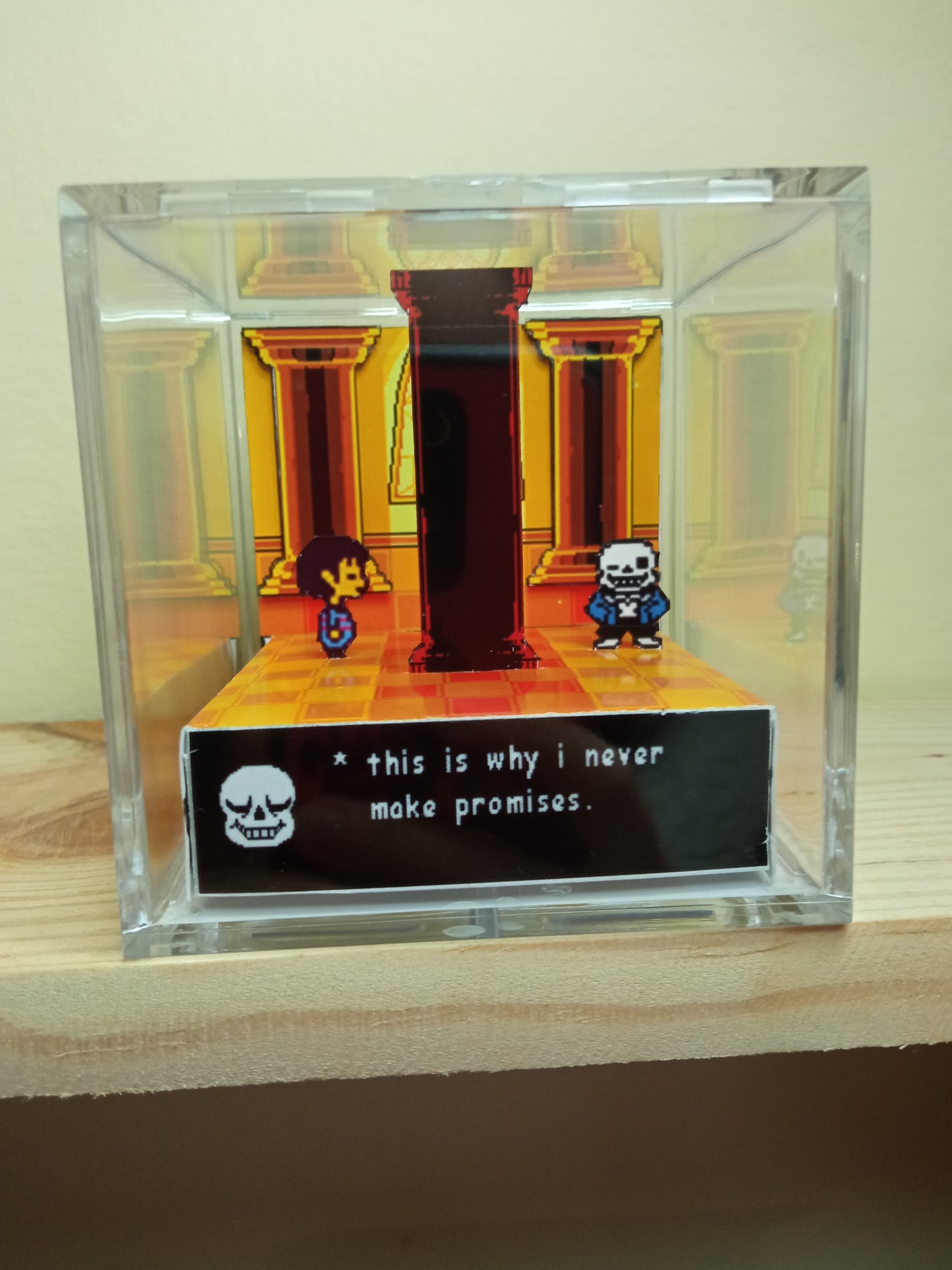 Diorama Undertale Last Corridor