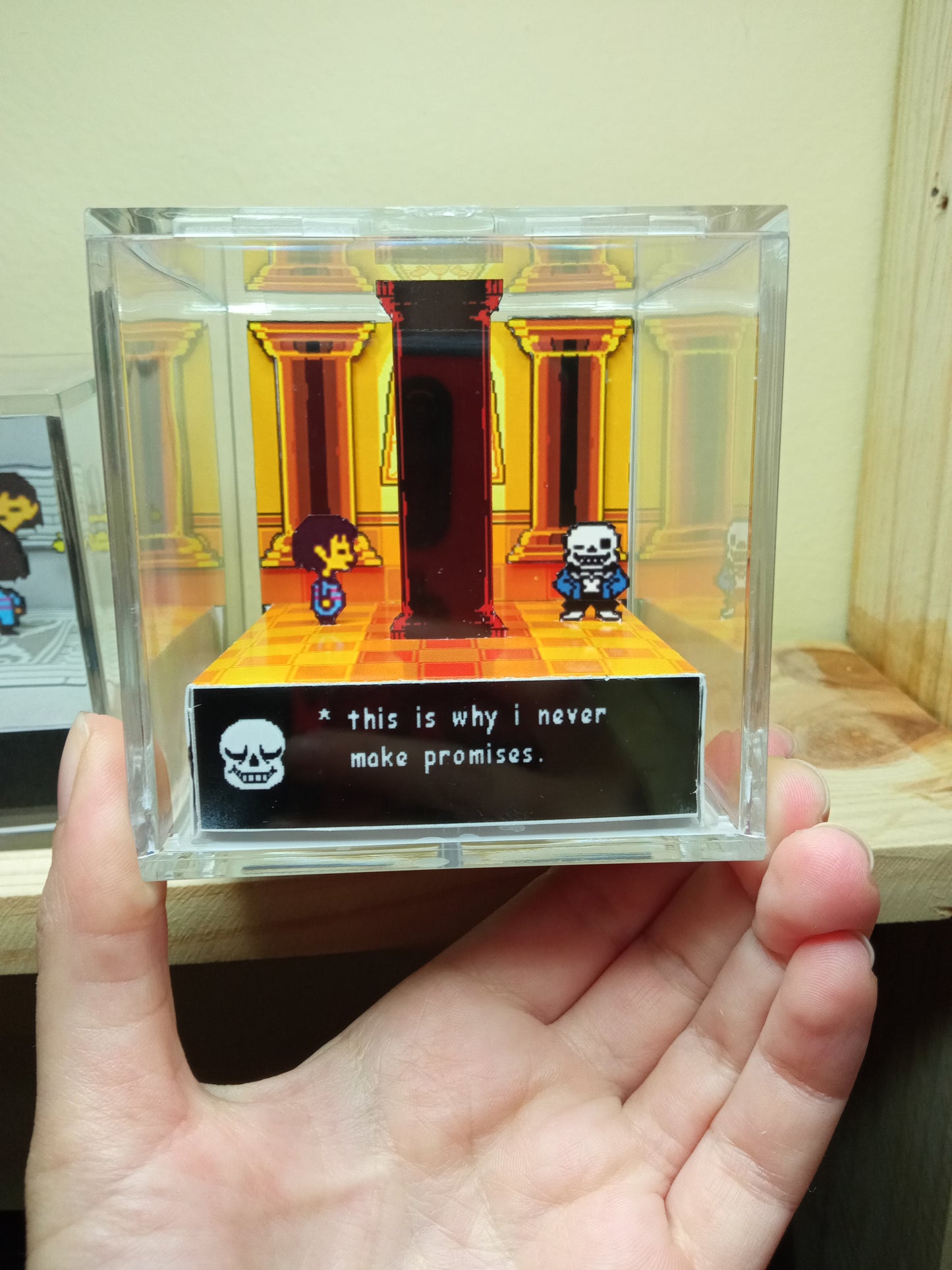 Diorama Undertale Last Corridor