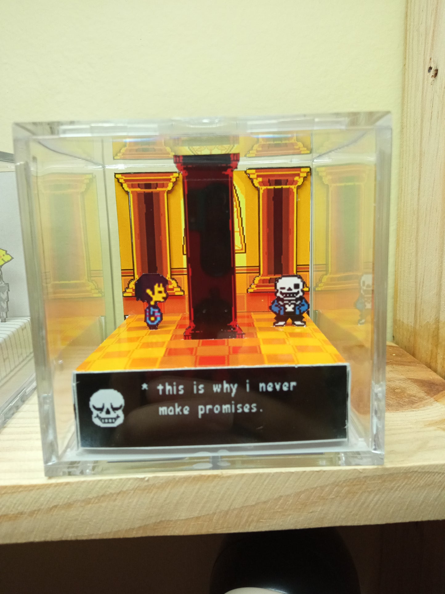 Diorama Undertale Last Corridor