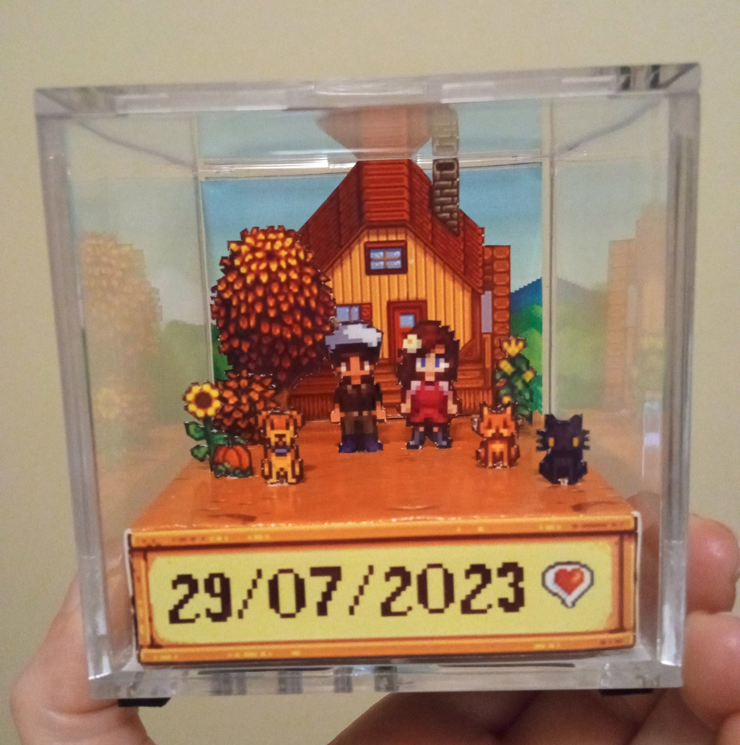 Diorama Stardew Valley Love 