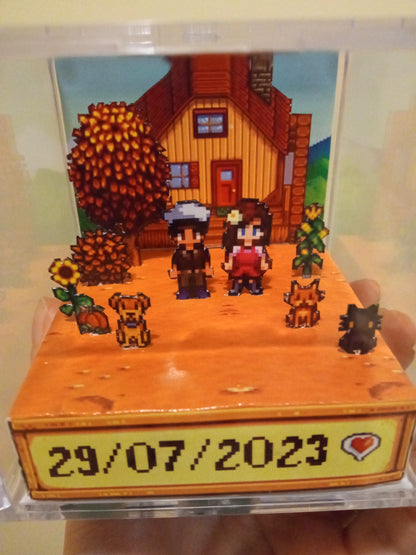 Diorama Stardew Valley Fall season