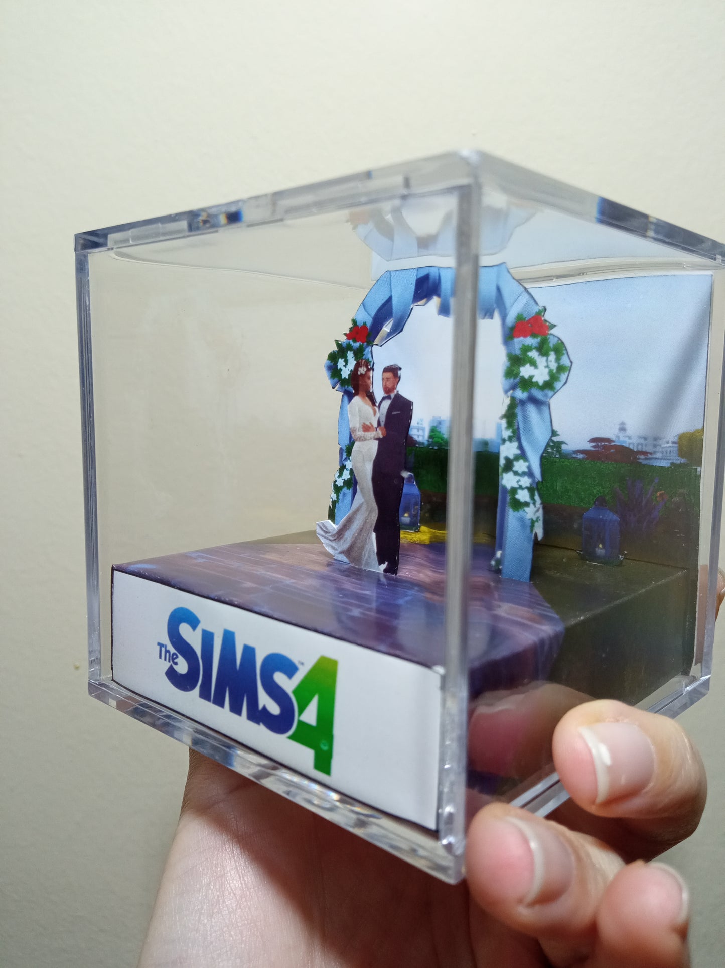 Diorama The Sims marriage