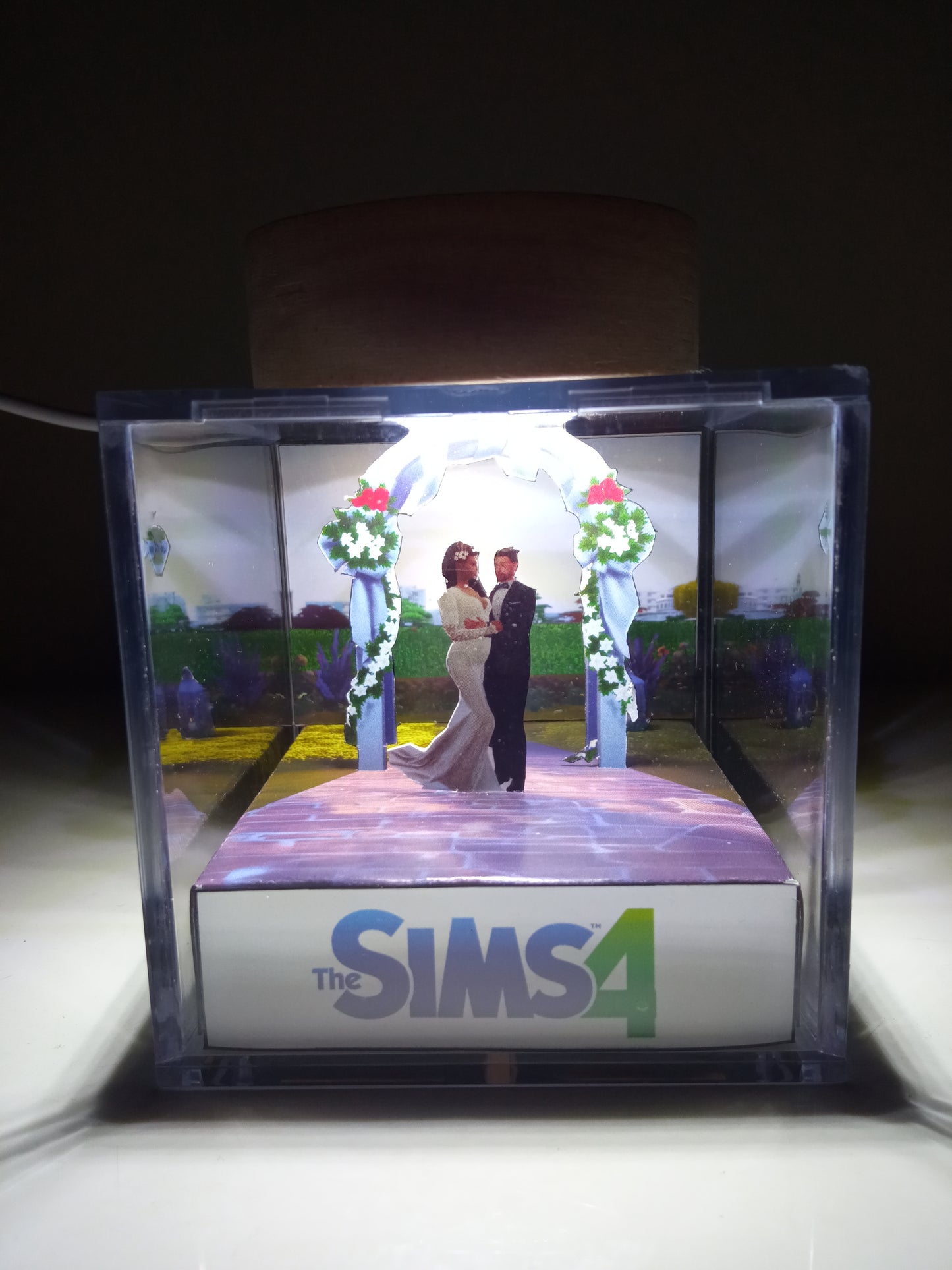 Diorama The Sims marriage