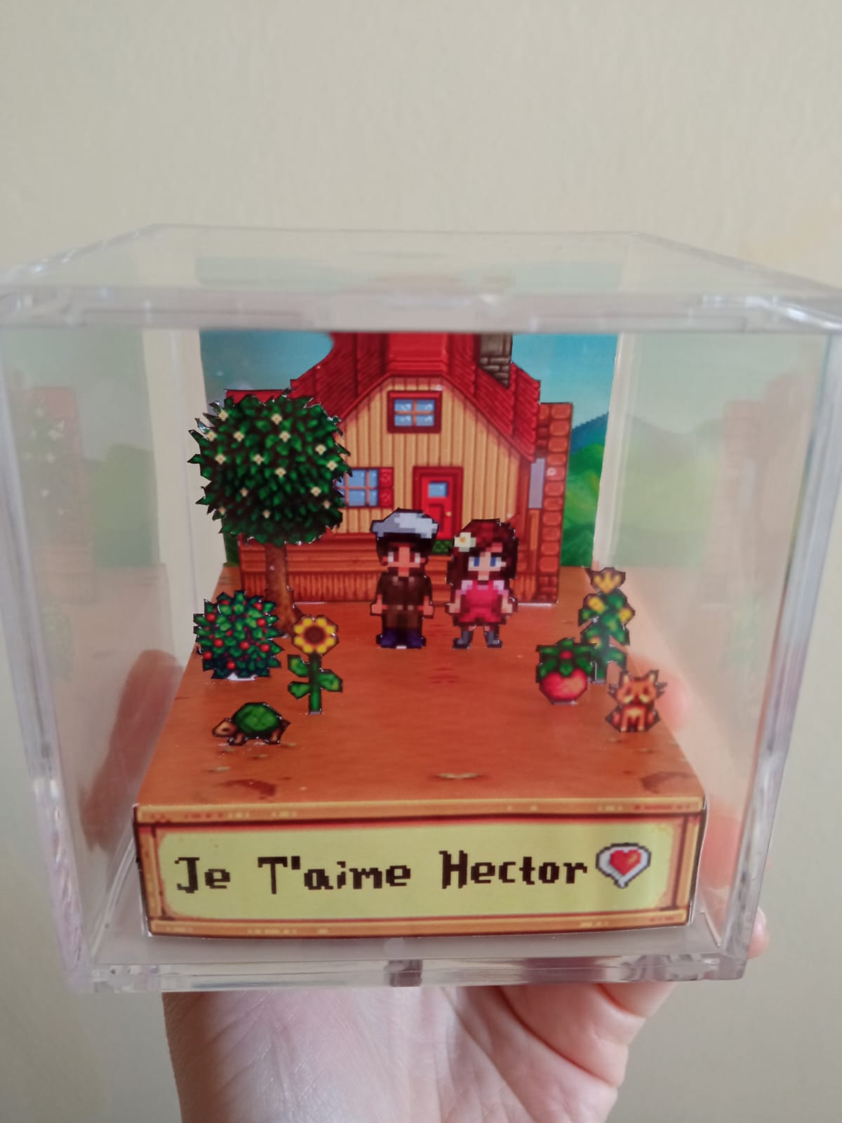 Diorama Stardew Valley Love 