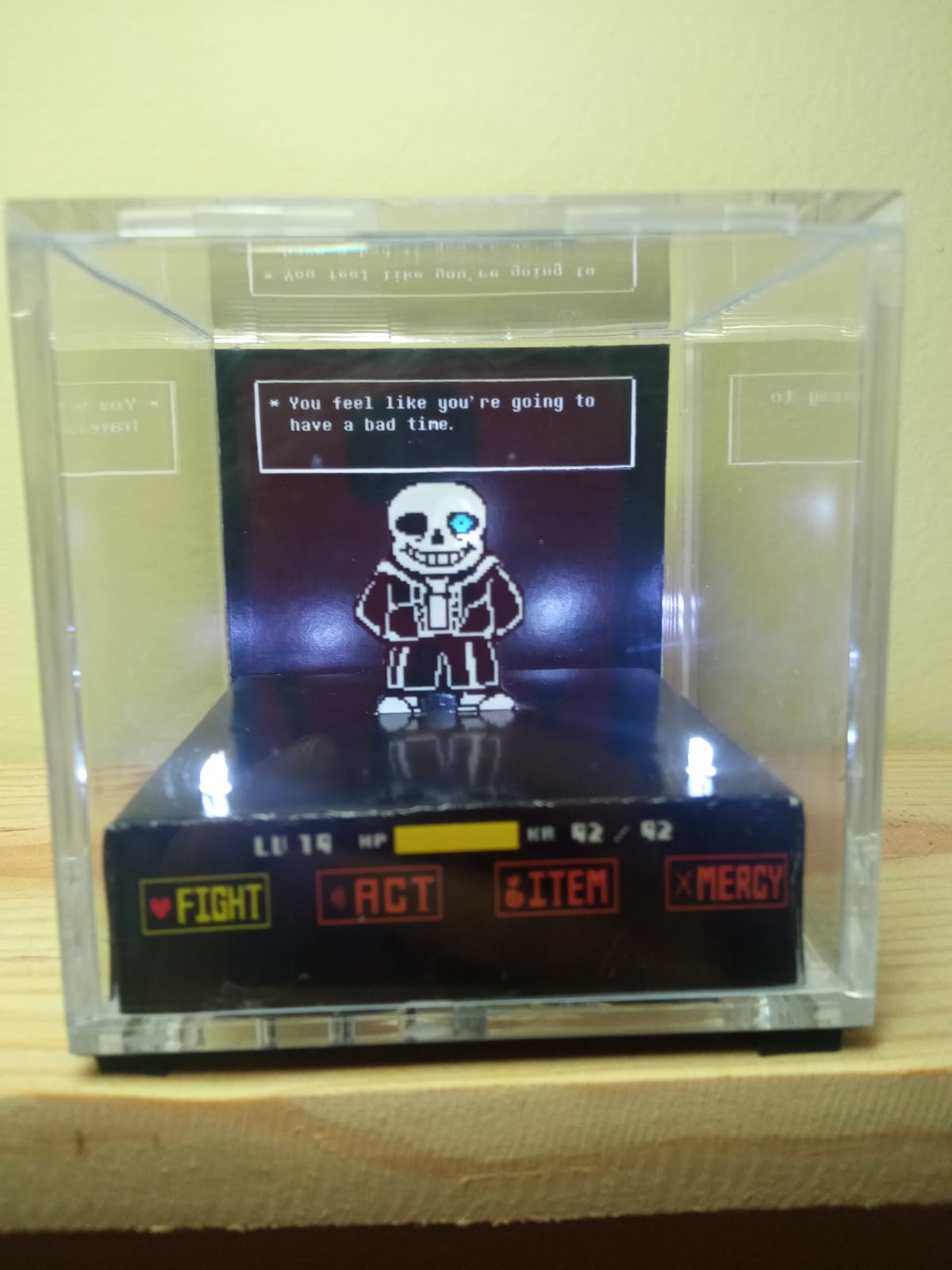 Undertale Sans Diorama 