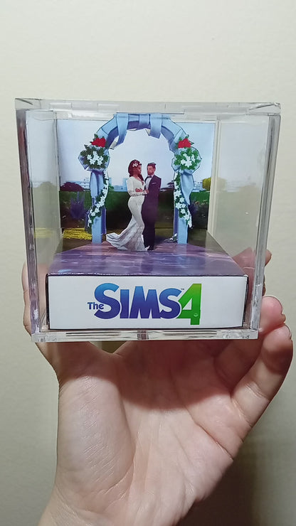 Diorama The Sims marriage