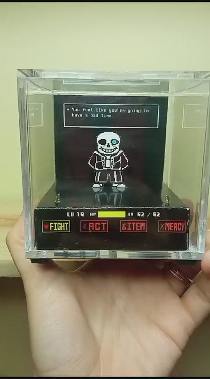 Diorama Undertale Sans