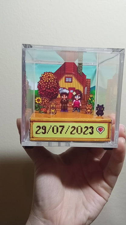 Diorama Stardew Valley Love 