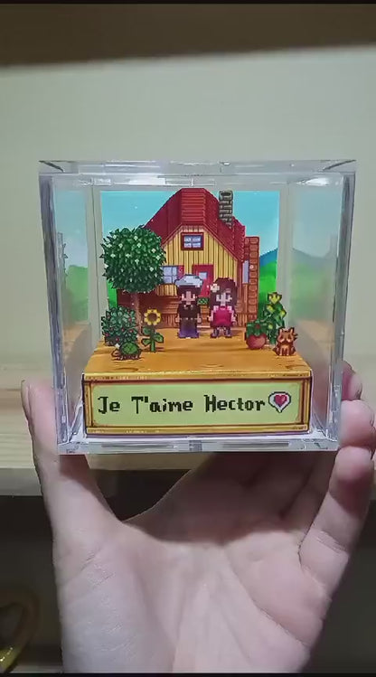 Diorama Stardew Valley Love 