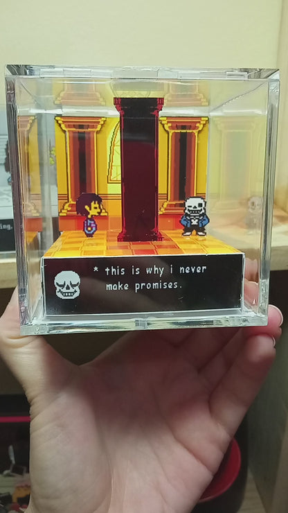 Diorama Undertale Last Corridor